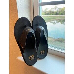 REEF Men’s Fanning Flip Flop Sandals with Bottle Opener Size 12.5